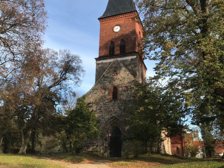 Uckermärker Landrunde Etappe5, Kirche Ringenwalde, Foto: Silke Rumpelt