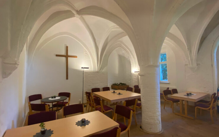 Klostercafé, Foto: Elisabeth Kluge, Lizenz: Tourist-Information Zehdenick