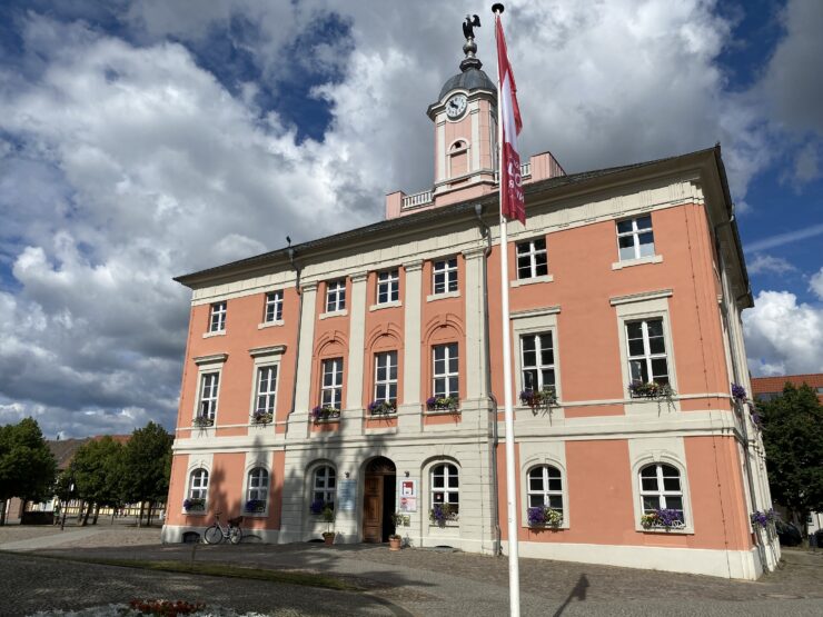 Historischen Rathaus am Marktplatz, Foto: Alena Lampe