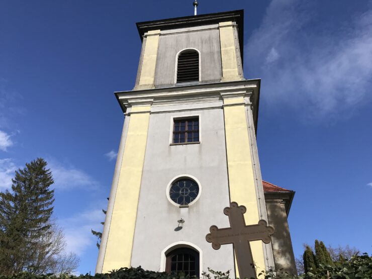 Dorfkirche Rosenow Turm, Foto: Anet Hoppe, Lizenz: Anet Hoppe