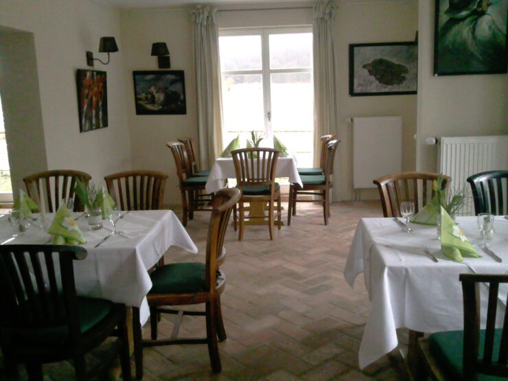 Blick ins Restaurant - Kaminzimmer, Foto: Frau Sievers - Gut Sarnow