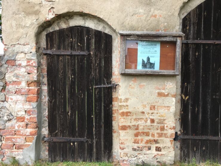 alte Eingangtür, Foto: Anja Warning