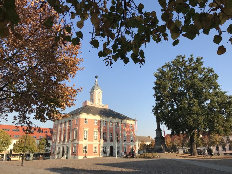 Historisches Rathaus und Tourist-lnformation Templin, Foto: Anet Hoppe
